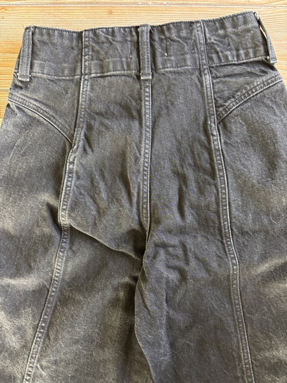 Universal Thread Black High-Rise Wide Leg Jeans - Picture 7 of 7
